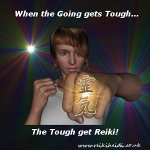 The tough get reiki